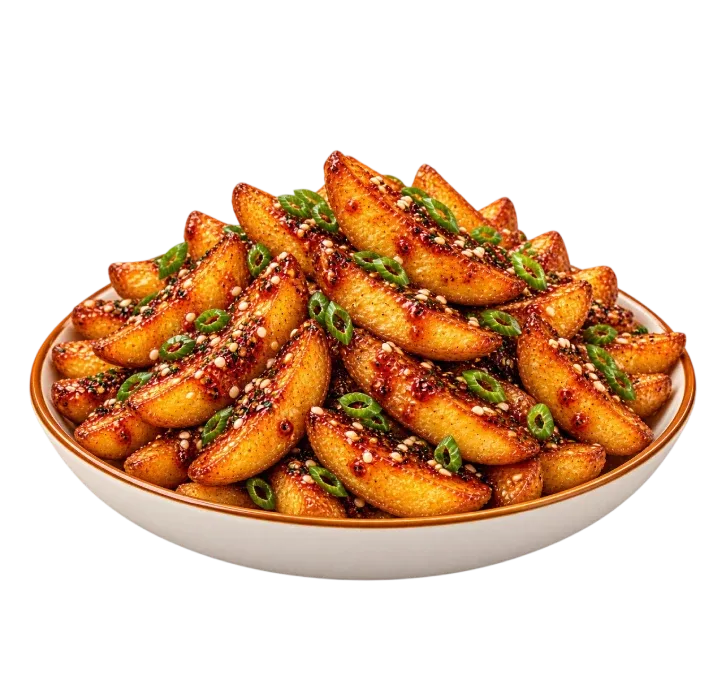 Sweet & Sticky Asian Wedges